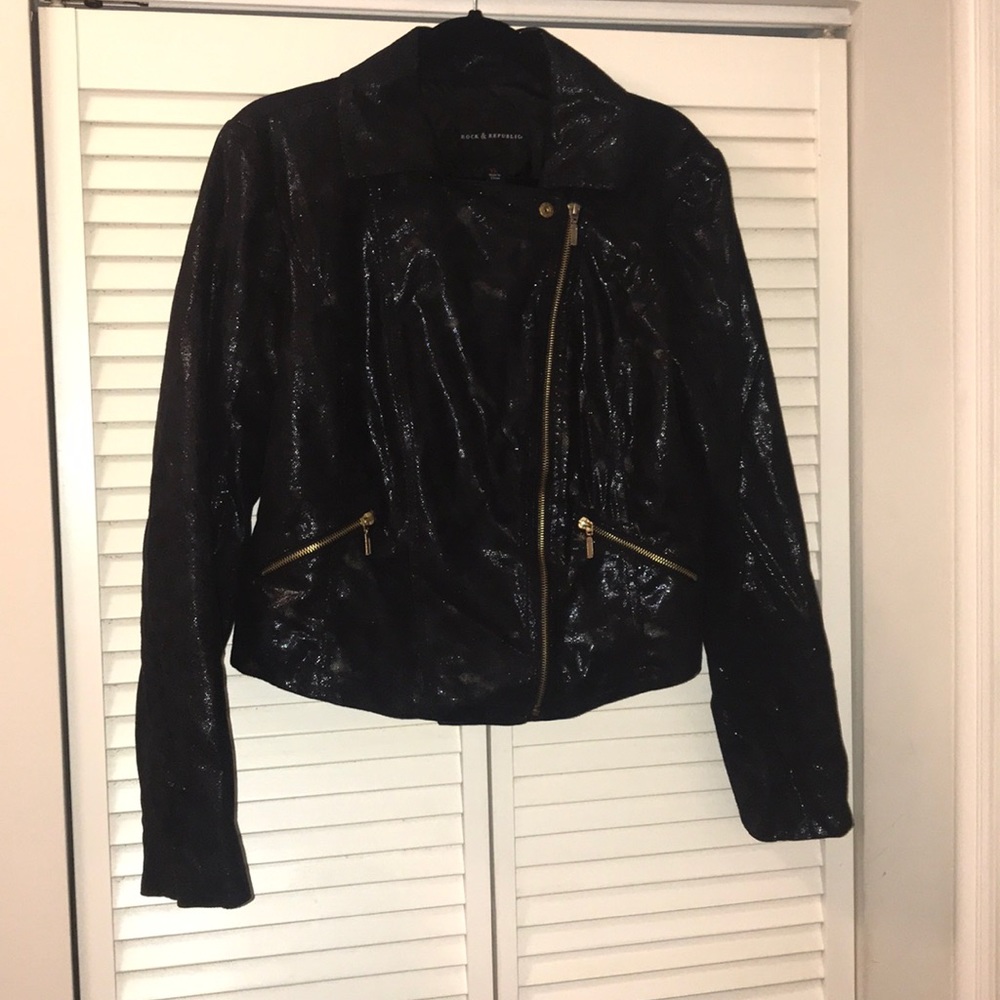 🔥Rock & Republic biker Jacket🔥🔥🔥🔥🔥🔥 - Picture 2 of 8